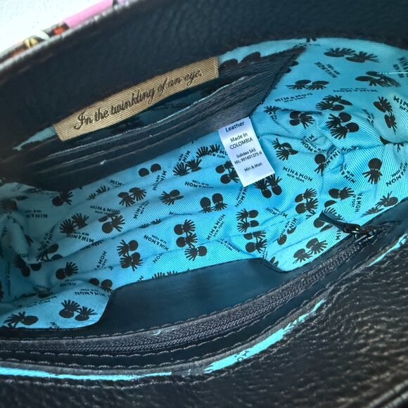 Bruno Mini Cross Body Bag - Vintage Bloom Design (Min & Mon) - Picture 5 of 5